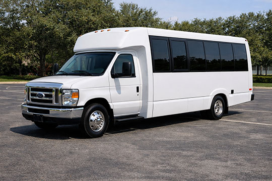 18-passenger mini coach San Diego
