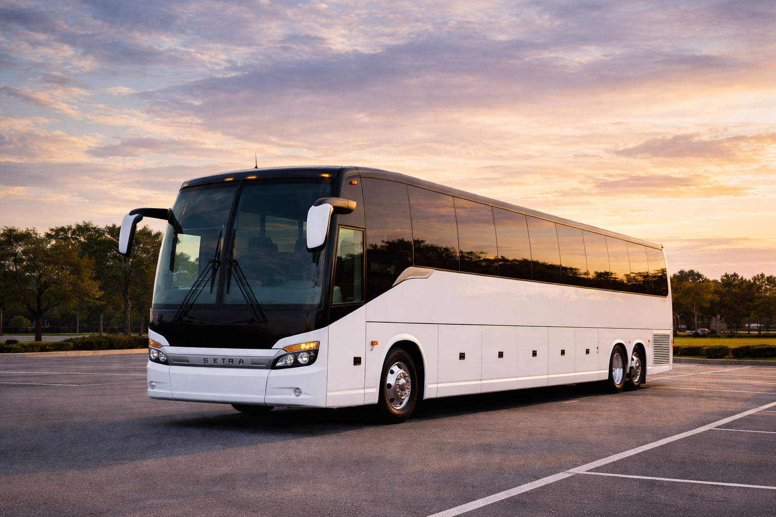 San Diego coach bus exterior