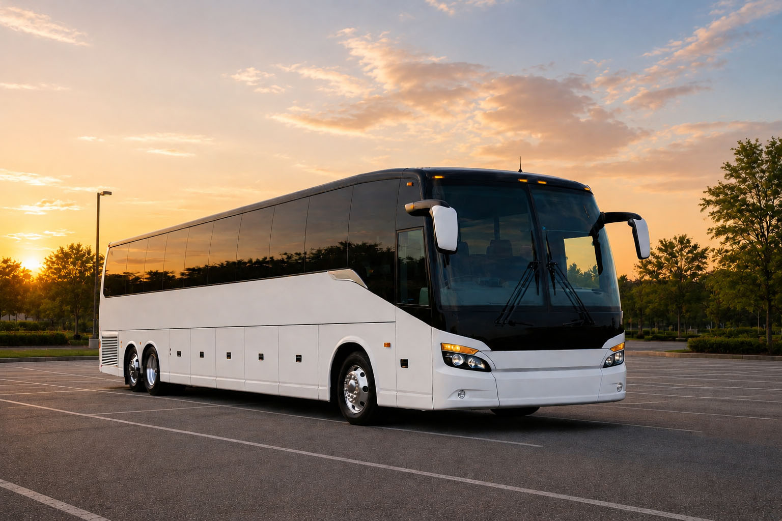 San Diego coach bus exterior